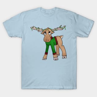 Cute Christmas Wintertime Reindeer T-Shirt And Others T-Shirt